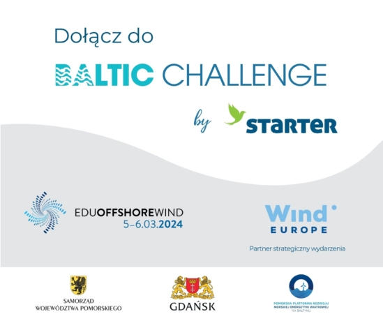 Baltic Challenge - innovaton morski podczas Edu Offshore Wind 2024