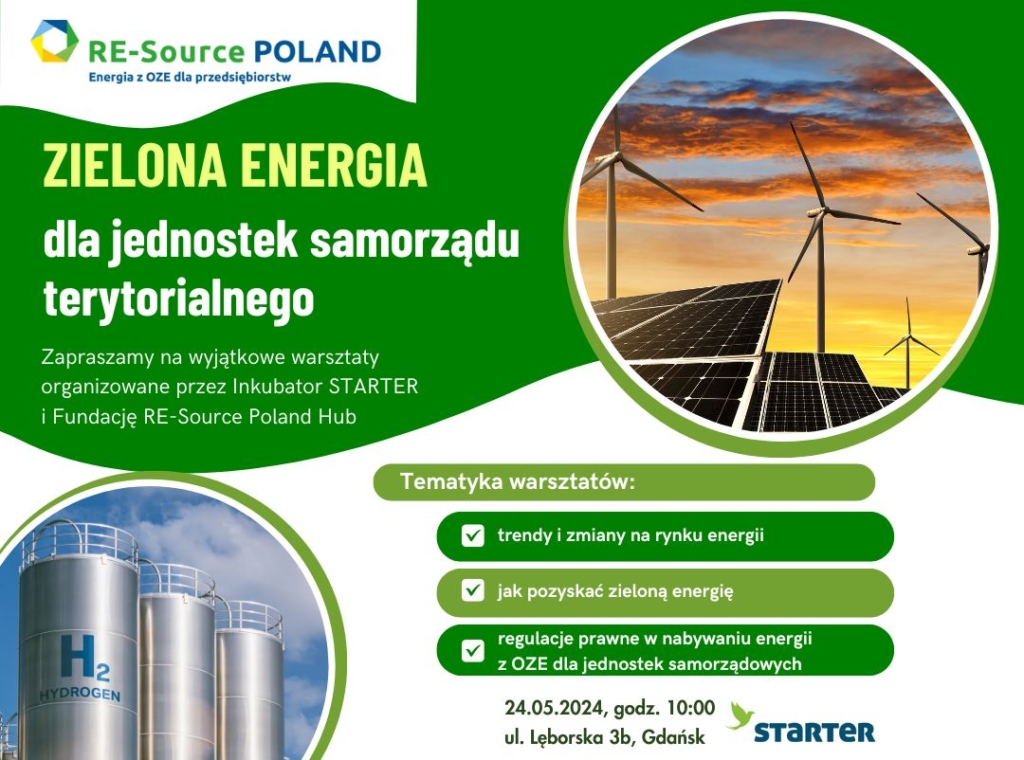 Zielona Energia dla jednostek samorządu terytorialnego